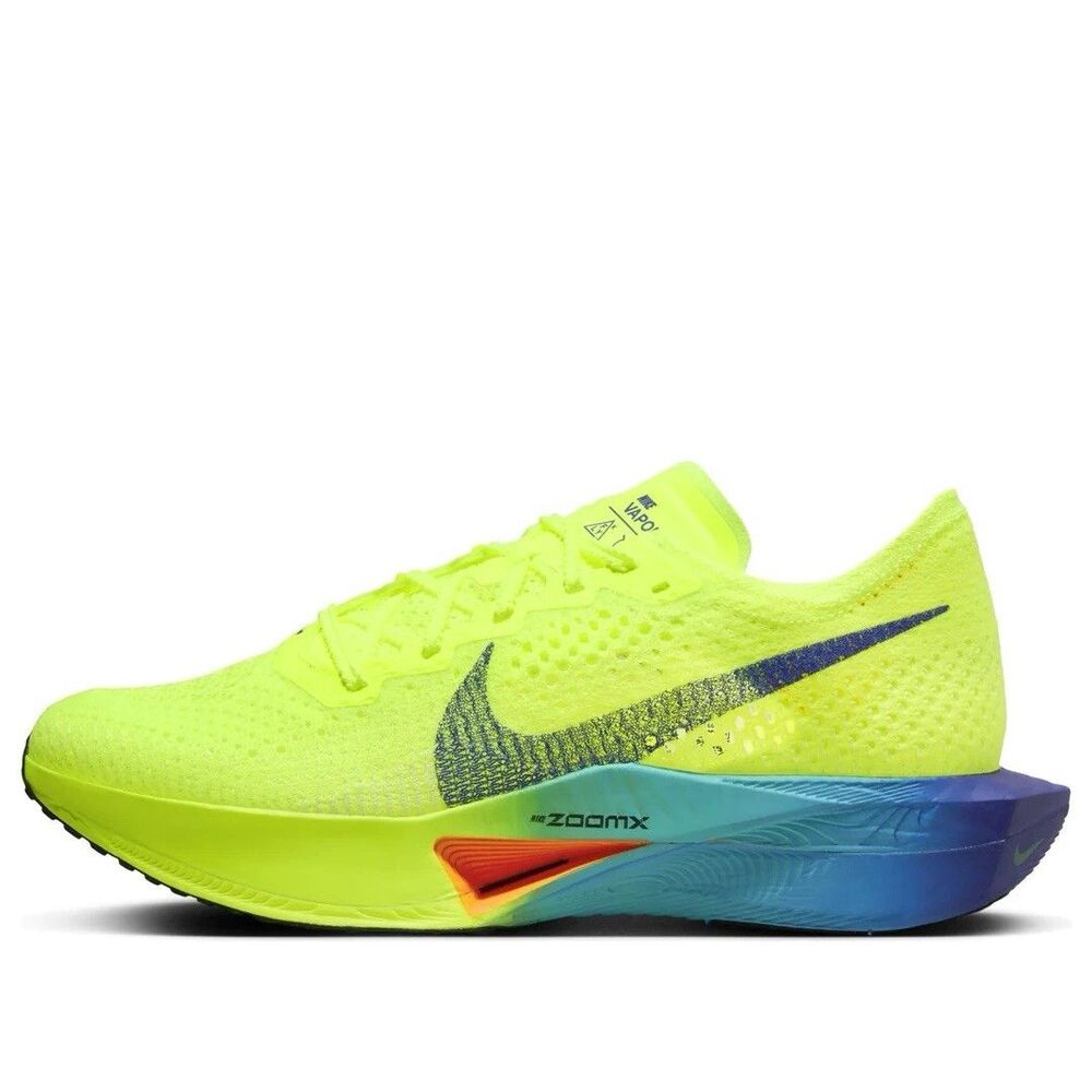 Womens Nike ZoomX VaporFly Next% 3 Fast Pack Volt Size 10/Mens 8.5 DV4130-700